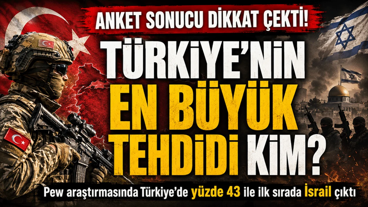 Anket Sonucu Dikkat Çekti: Türkiye'nin En Büyük Tehdit Olarak Gördüğü Ülke hangisi?