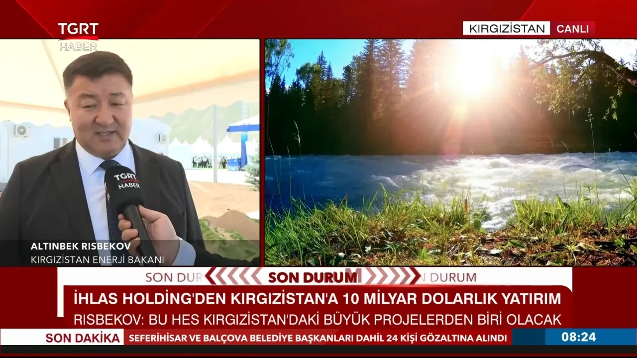 İhlas Holding’den dev yatırım! Kırgızistan’ın kalbinde tarihi tören: 'Türk şirketlerinin katıldığı en büyük proje'