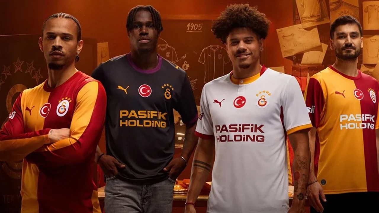 Galatasaray’ın yeni sezon formaları tanıtıldı