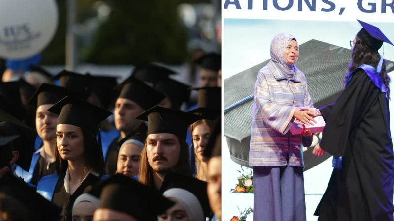 Türk ve Boşnak girişimcilerin kurduğu IUS, 400'e yakın mezun verdi