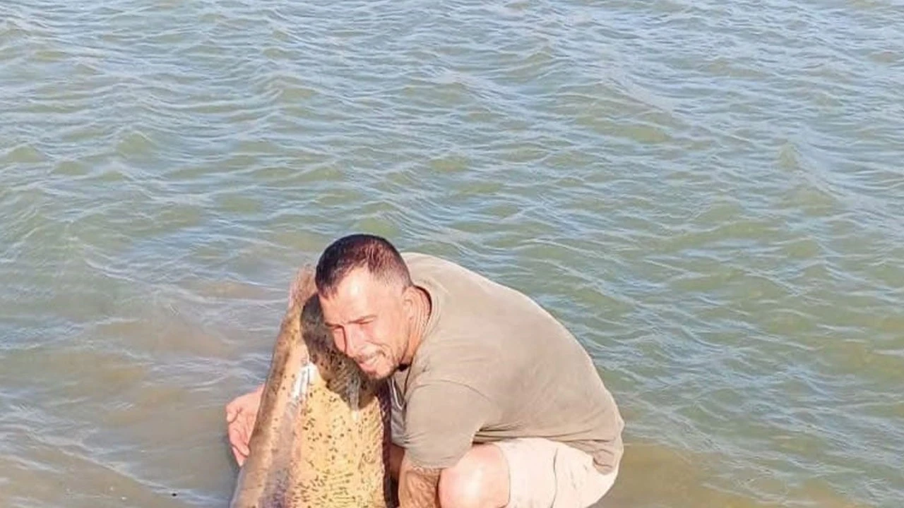 Tekirdağ'da barajdan çıkarıldı! Görenler büyüklüğü karşısında hayrete düştü