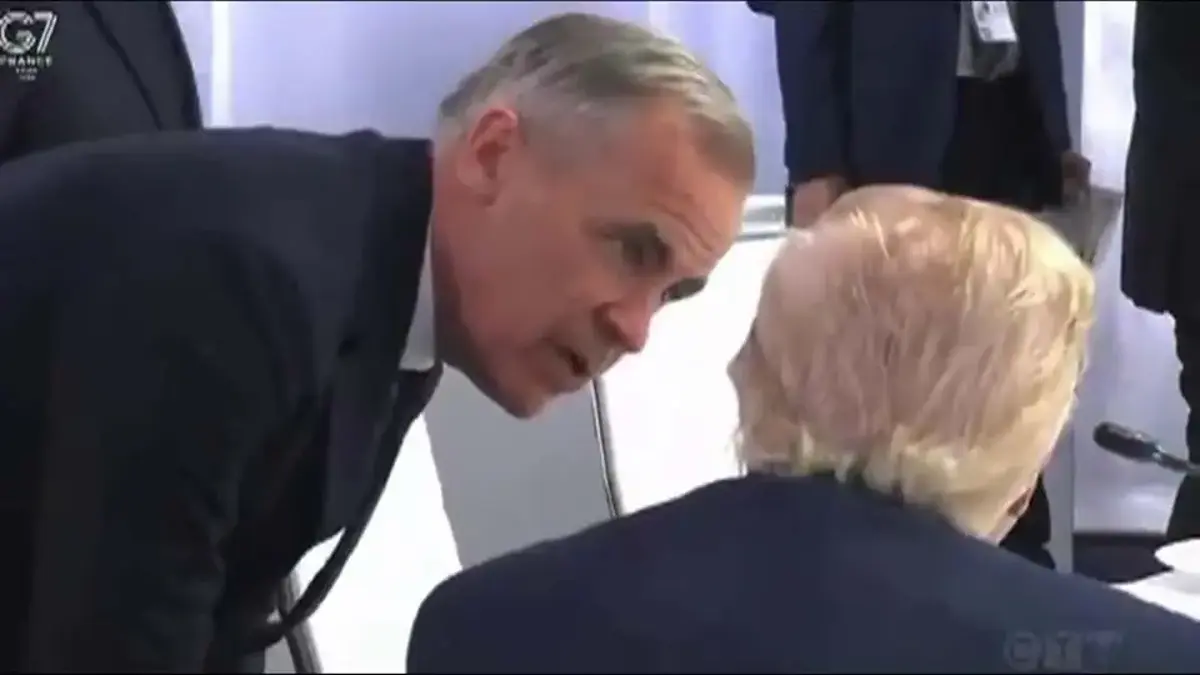 Trump ve Carney'nin gizli pazarlığını tüm dünya duydu! Mikrofon yanlışlıkla açık kaldı
