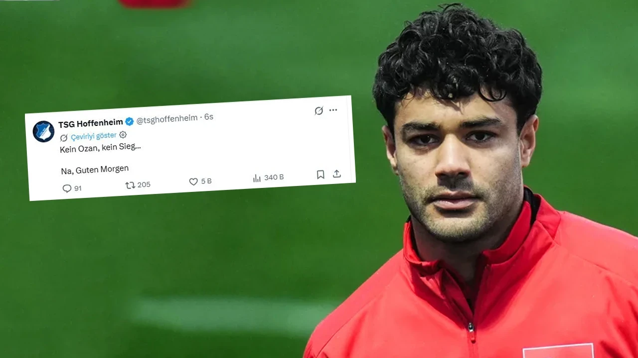 Milli takım yenilgisinin ardından Hoffenheim'dan Ozan Kabak paylaşımı gündem oldu