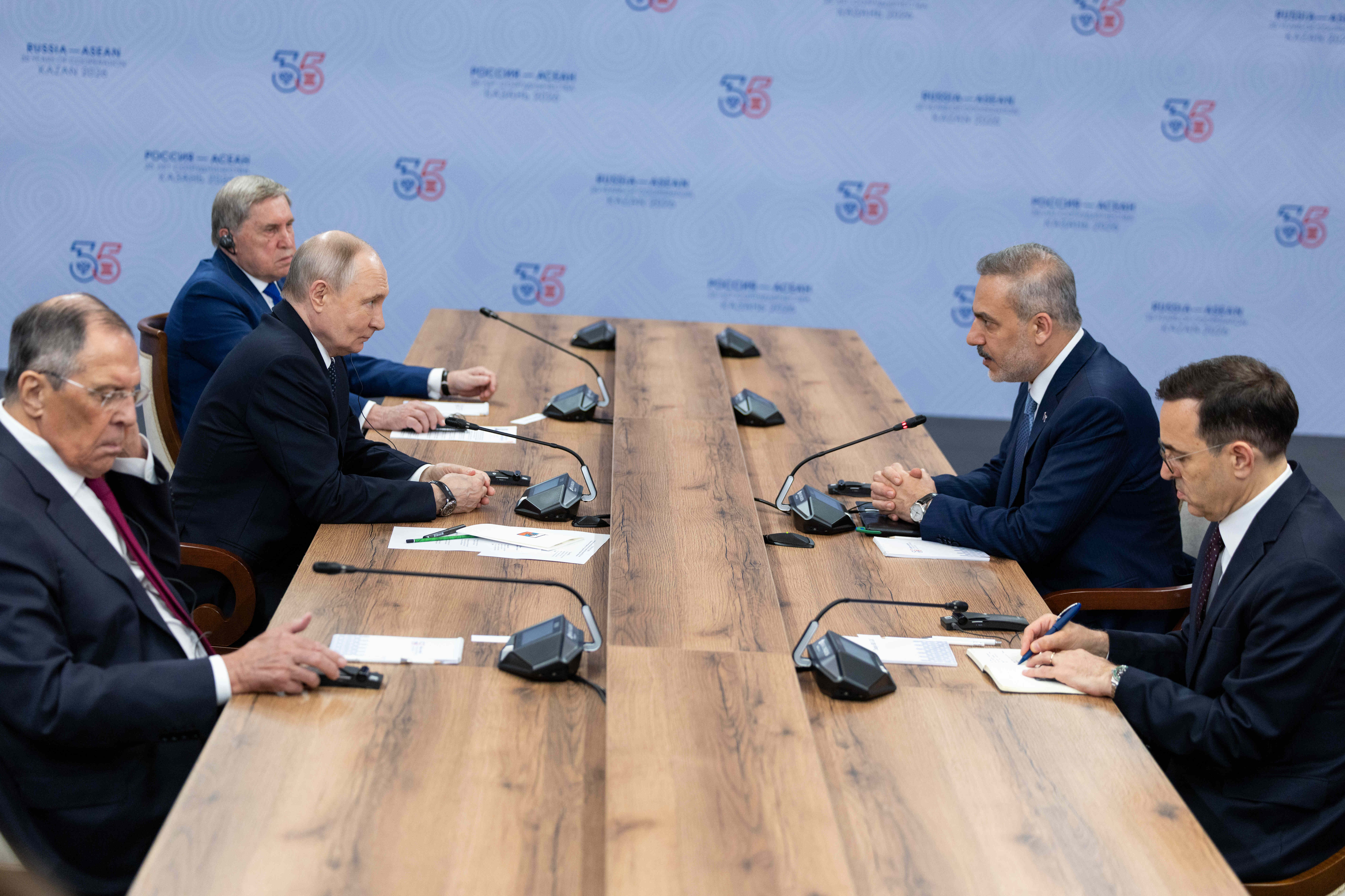 Dışişleri Bakanı Fidan, Rusya Devlet Başkanı Putin ile görüştü