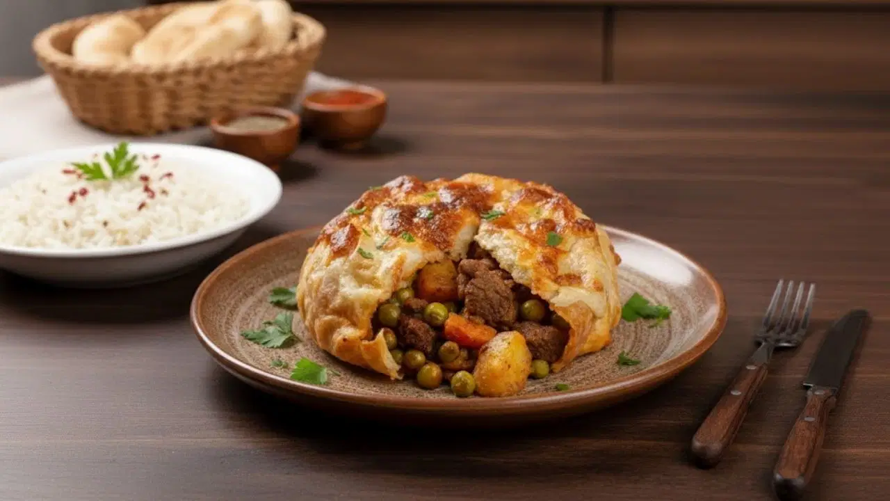 Bohçanın içindeki sürpriz ziyafet: Tavuklu sultan kebabı tarifi...