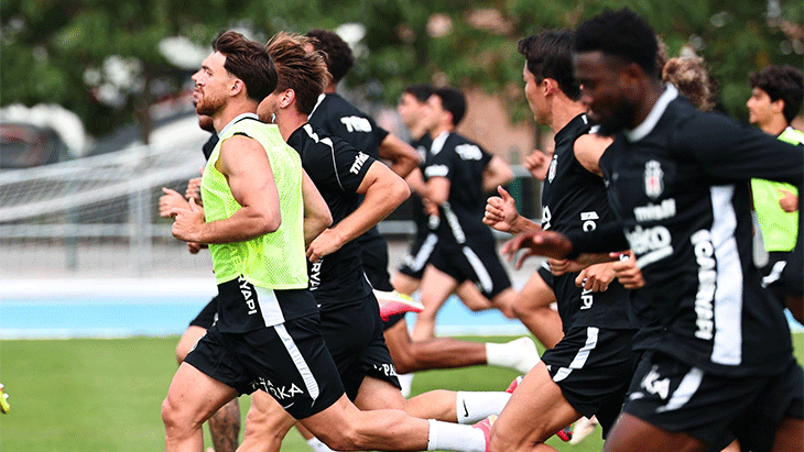 Beşiktaş'ta yeni sezon hazırlıkları devam ediyor!