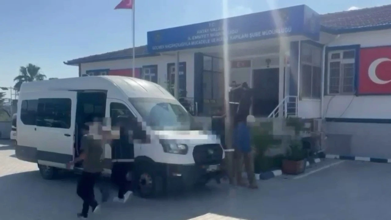 Hatay'da göçmen kaçakçılığı operasyonu: 4 organizatör tutuklandı