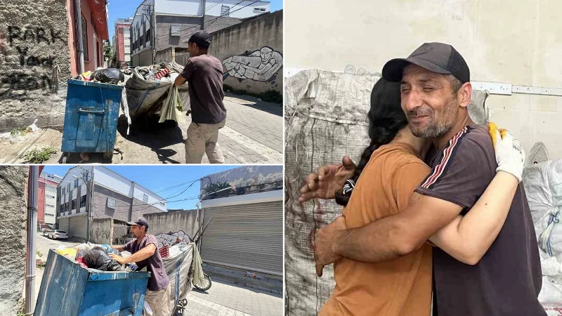 Sokak sokak kağıt topladı: 33 yıllık alın terinin paha biçilmez mükafatı