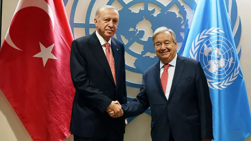 Cumhurbaşkanı Erdoğan BM Genel Sekreteri Guterres ile telefonda görüştü: Süreç sabote edilmemeli