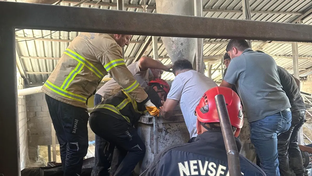 Nevşehir'de feci iş kazası! 1 işçi hayatını kaybetti