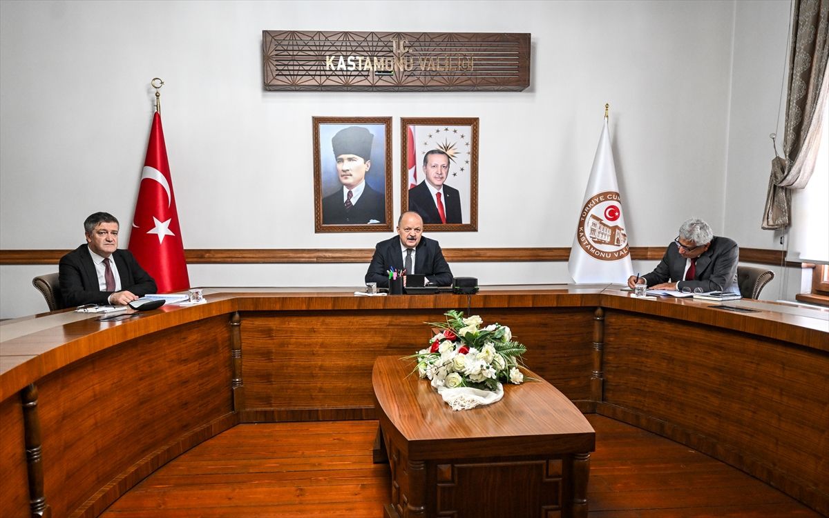 Kastamonu'da İl Koordinasyon Kurulu toplantısı yapıldı