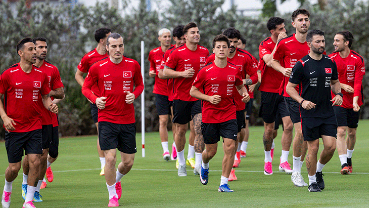 A Milli Futbol Takımı Miami'de ilk antrenmanını yaptı