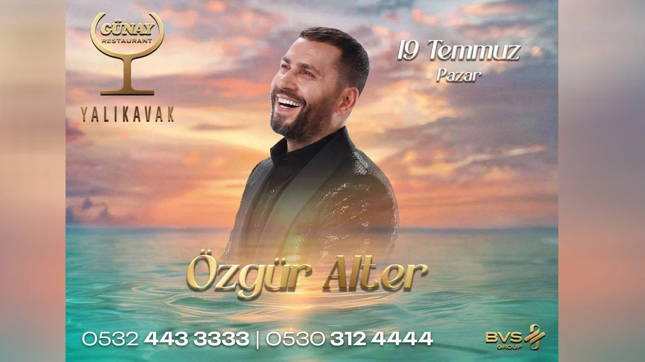Özgür Alter, Günay'da sahneye çıkıyor