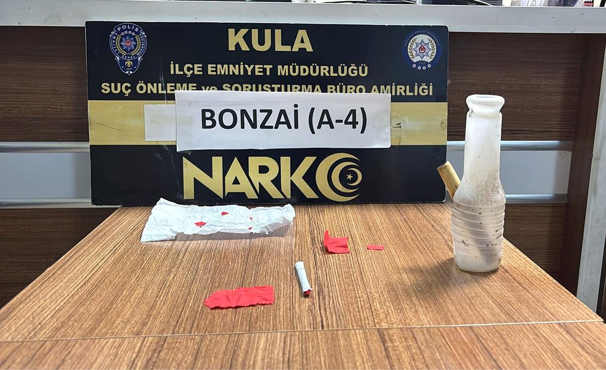 Kula Emniyeti'nden bir gecede 3 uyuşturucu operasyonu