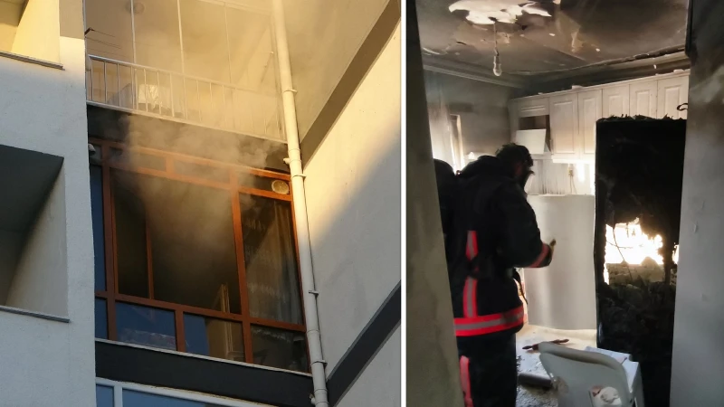 Sabah namazı için uyanınca fark etti: Eşini uyandırarak hemen dışarı çıktı