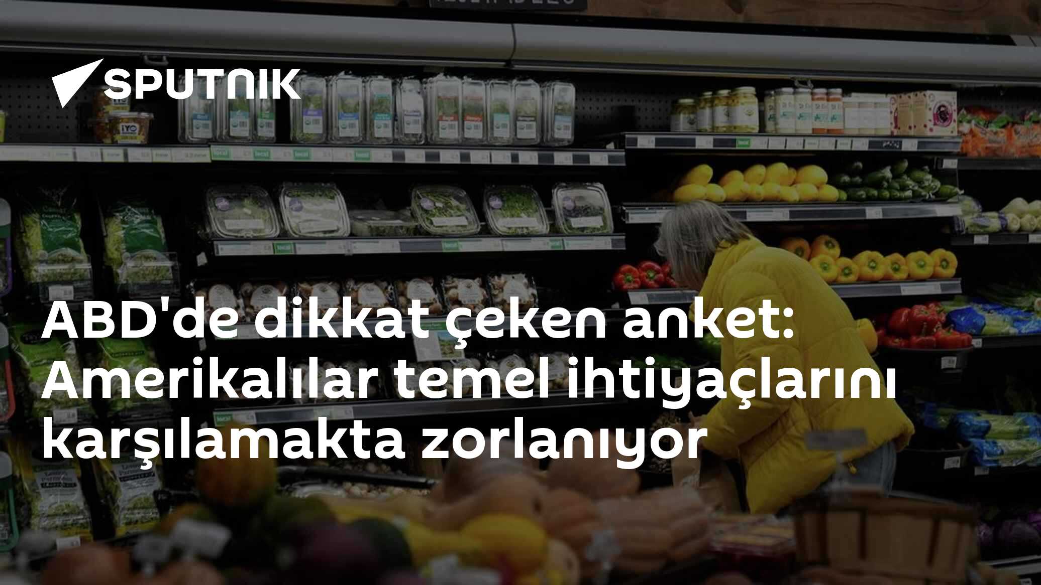 ABD'de dikkat çeken anket: Amerikalılar temel ihtiyaçlarını karşılamakta zorlanıyor