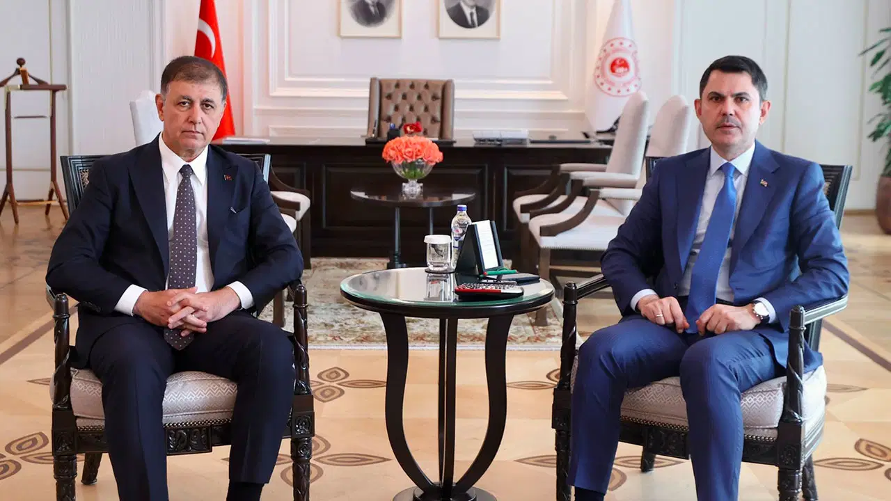 Cemil Tugay'dan Murat Kurum'a ziyaret