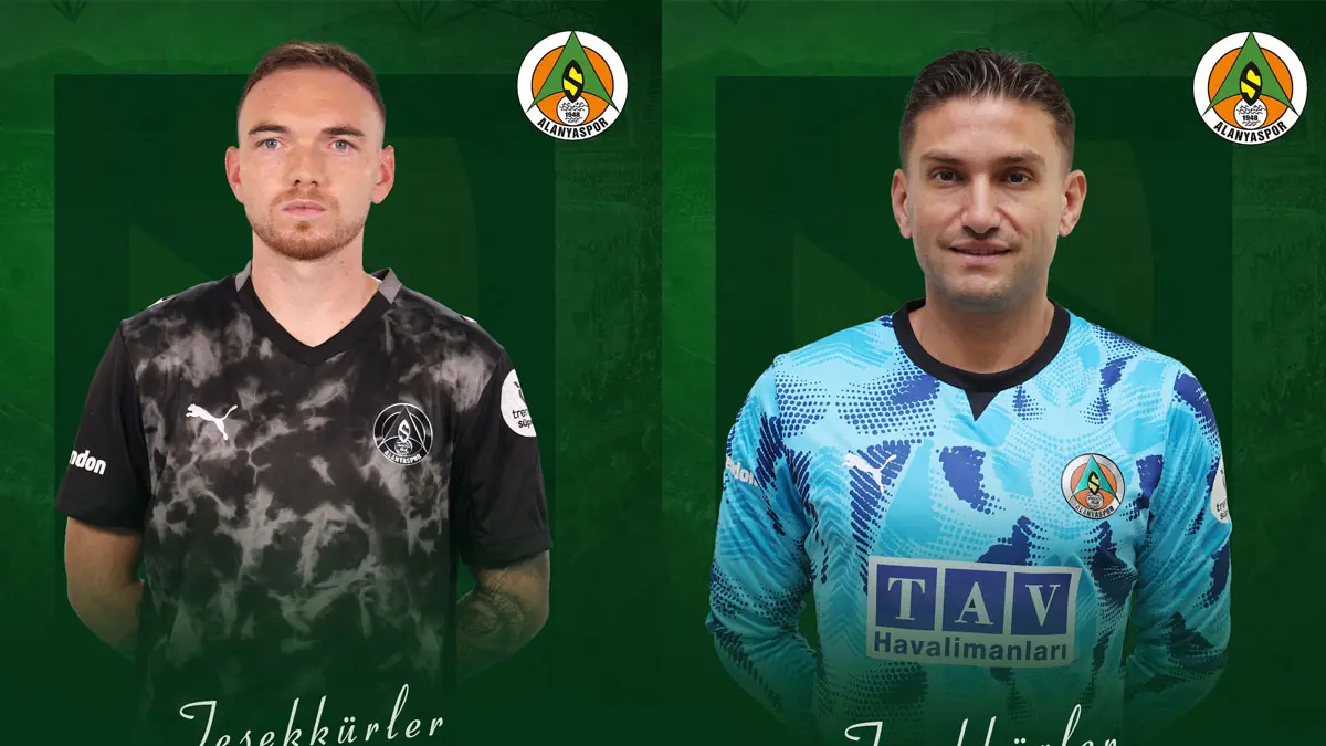 Alanyaspor'da 2 ayrılık birden