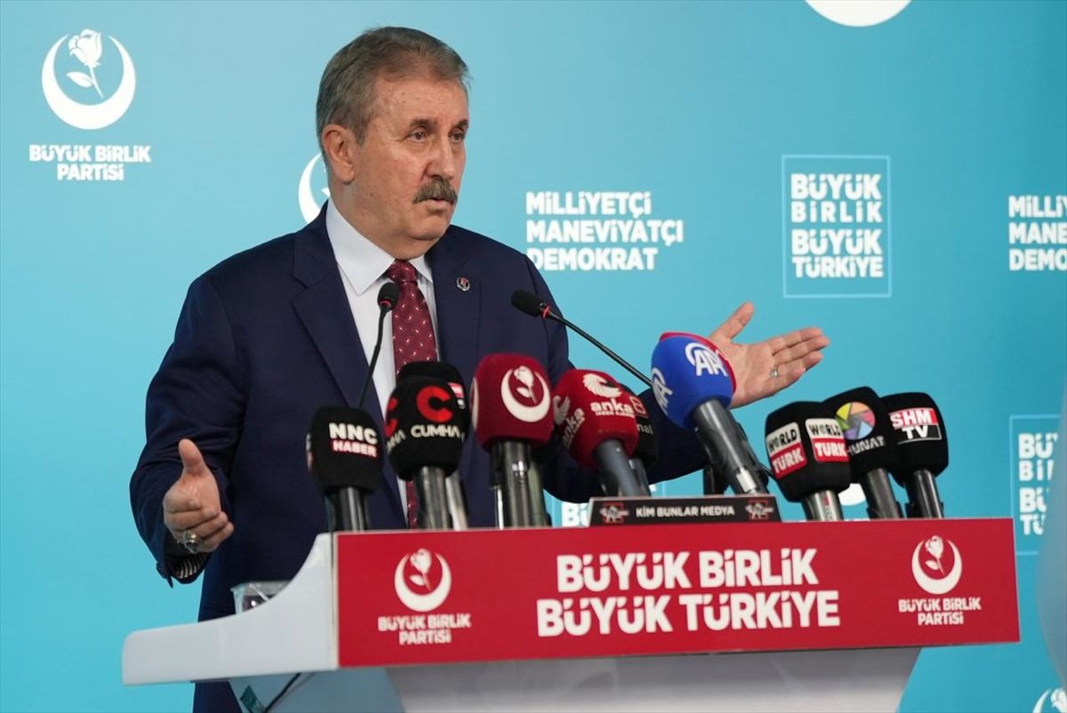 BBP Genel Başkanı Destici, gündemi değerlendirdi Açıklaması