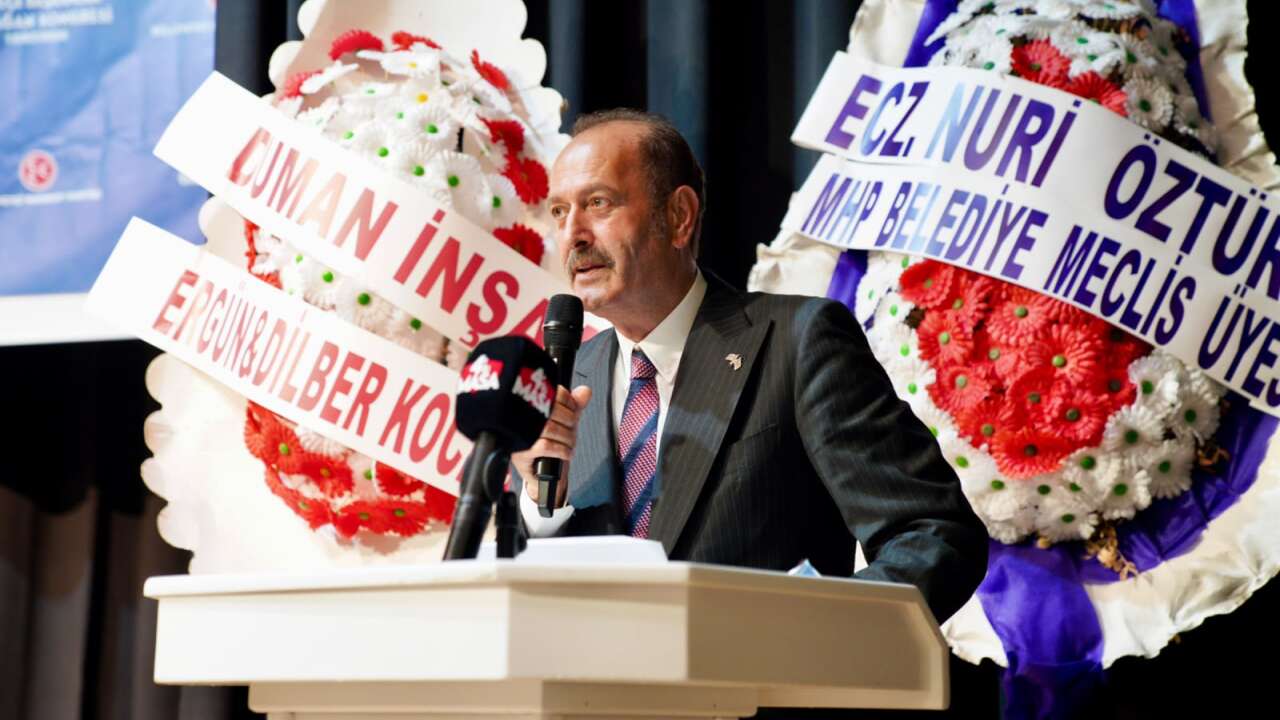 MHP'li Tamer Osmanoğlu Fethiye kongresinde konuştu: 'Zaman birlikte hareket etme zamanıdır'