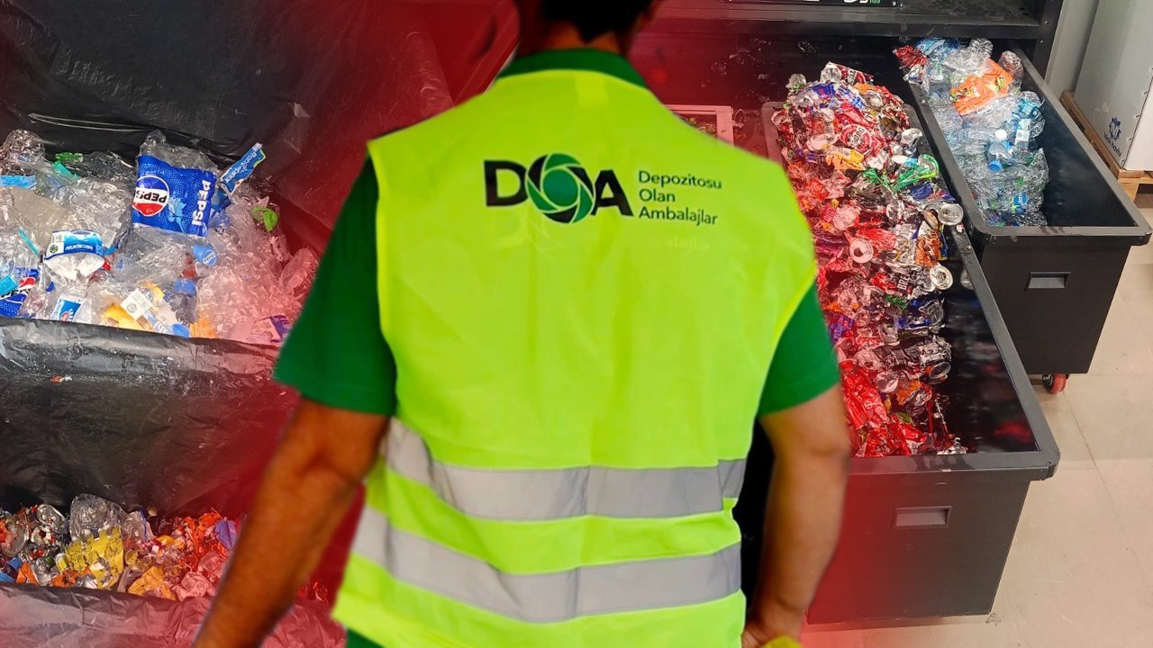 DOA sistemiyle 17 günde 33 milyon ambalaj toplandı! O kent listenin birinci sırasına oturdu