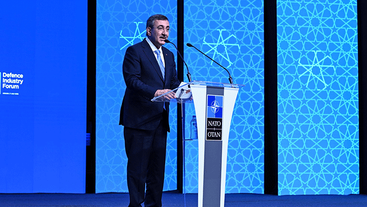 Cumhurbaşkanı Yardımcısı Yılmaz: Müttefikler arasındaki kısıtlamaları ve yaptırımları masadan temizlemeliyiz