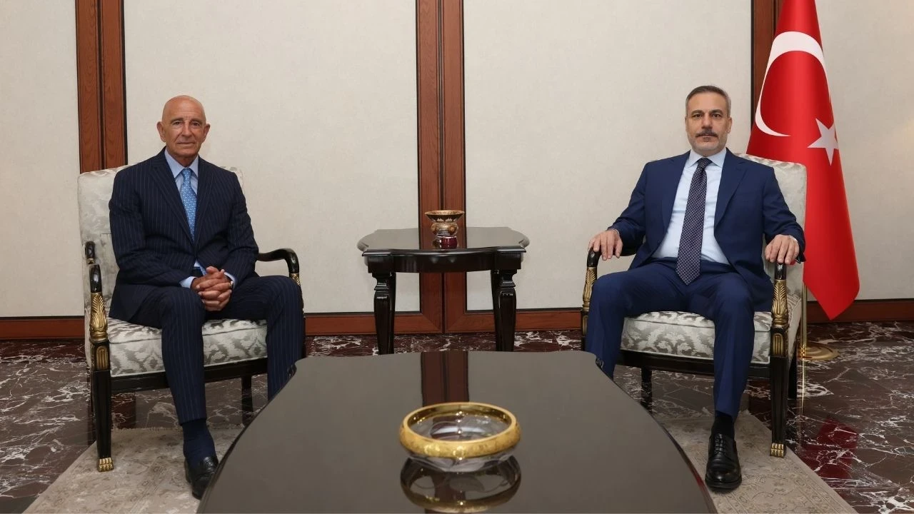 Hakan Fidan ve Tom Barrack bir araya geldi