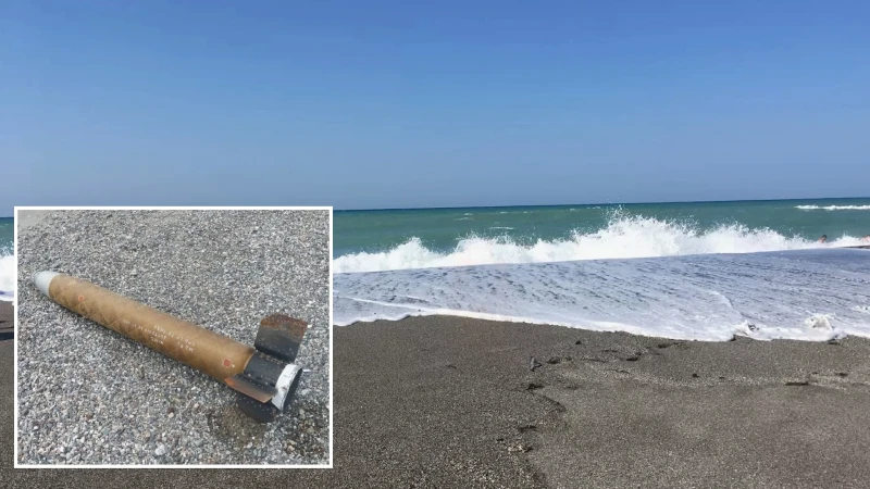 Samsun sahilinde şüpheli cisim ekipleri alarma geçirdi