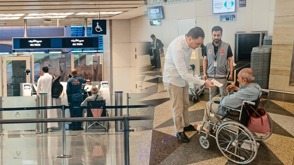40 yıldır Suudi Arabistan’da mahsur kalan Ali Baybaş Türkiye’ye doğru yola çıktı