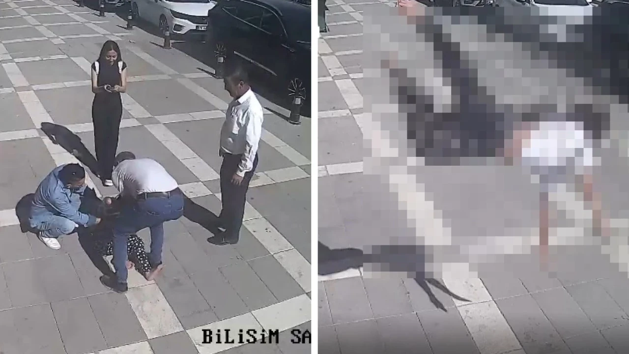 Güvercinlere yem verirken metrelerce yükseklikten düştü