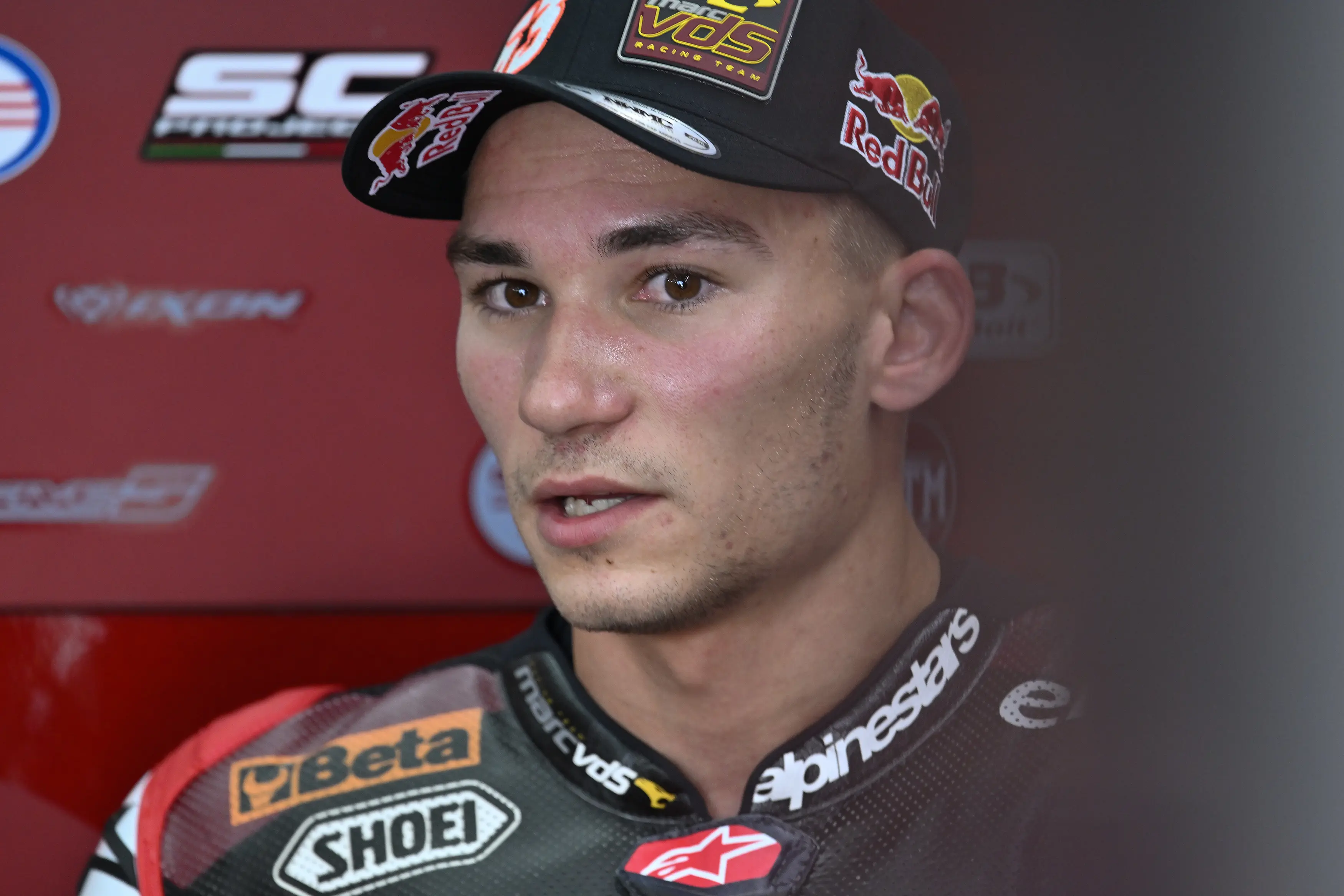 Deniz Öncü, Moto2 Hollanda yarışını tamamlayamadı