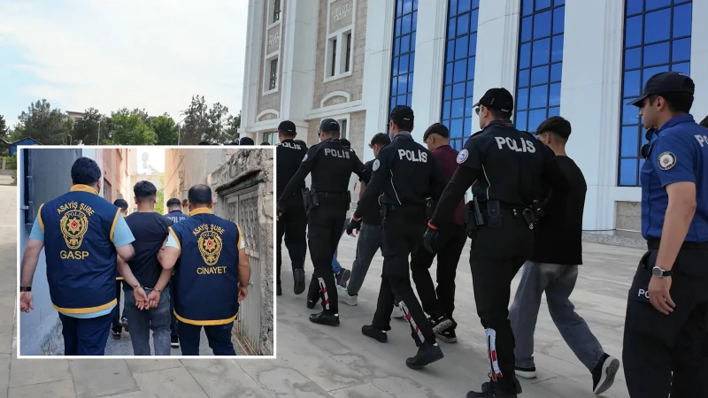 Adıyaman'da sosyal medya hesaplarına siber takip: 14 gözaltı