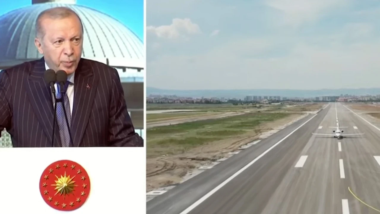 Ankara Havalimanı açıldı! Cumhurbaşkanı Erdoğan'dan önemli mesajlar