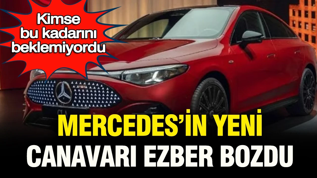 Kimse bu kadarını beklemiyordu: Mercedes'in yeni canavarı ezber bozdu