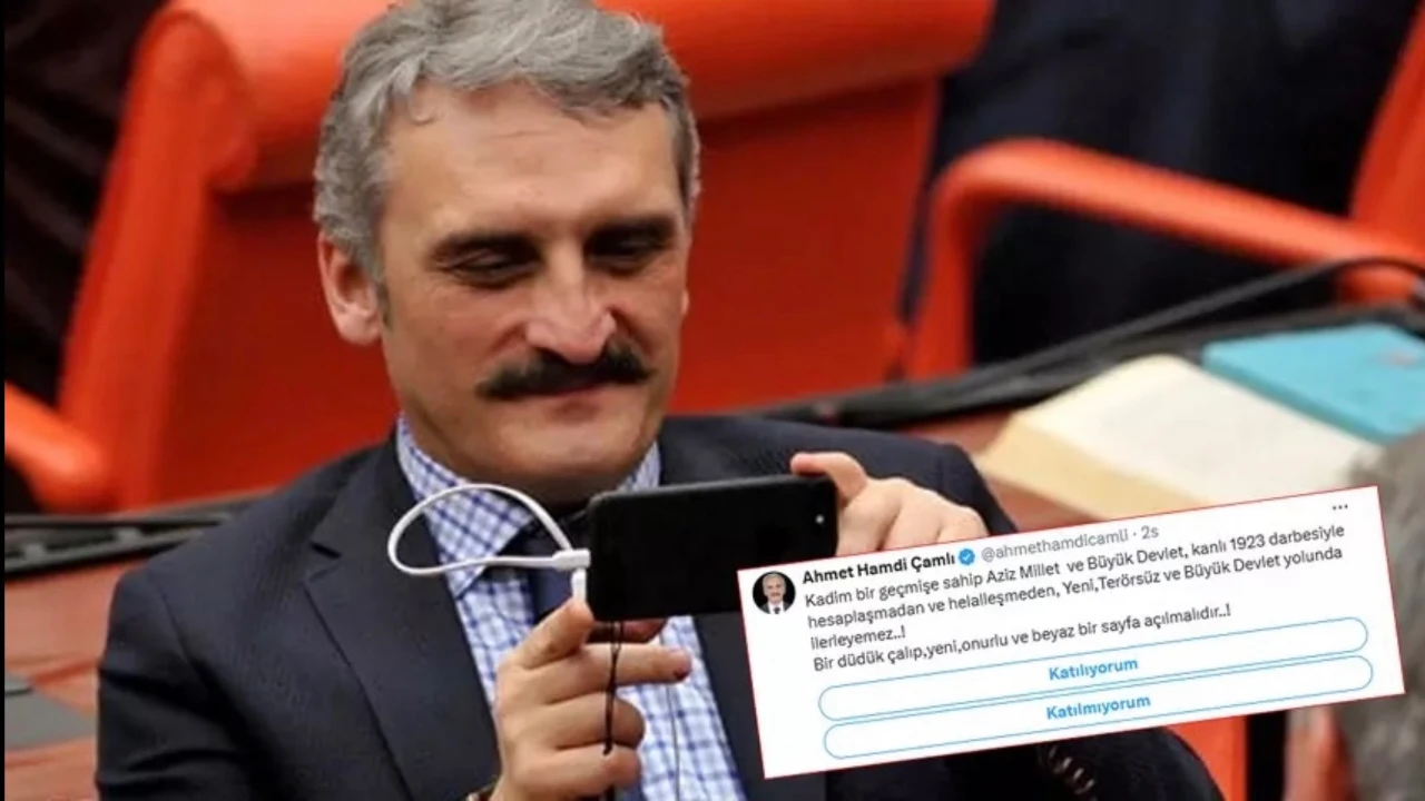 AKP'li Çamlı'dan şaşırtan Trump' tepkisi: Utanıyorum