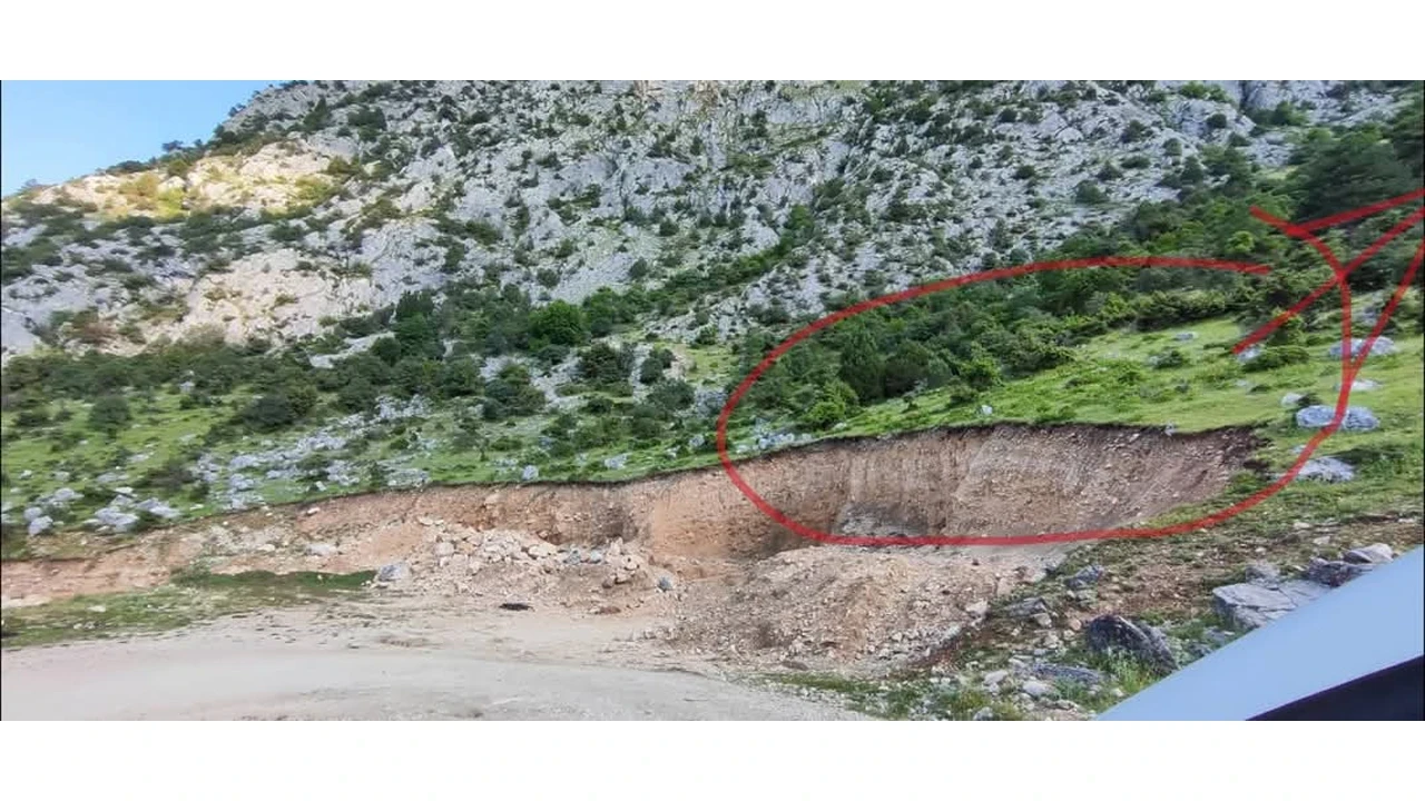 Bilecik’te çakıl ocağı koruma altındaki bitki örtüsüne zarar veriyor iddiası