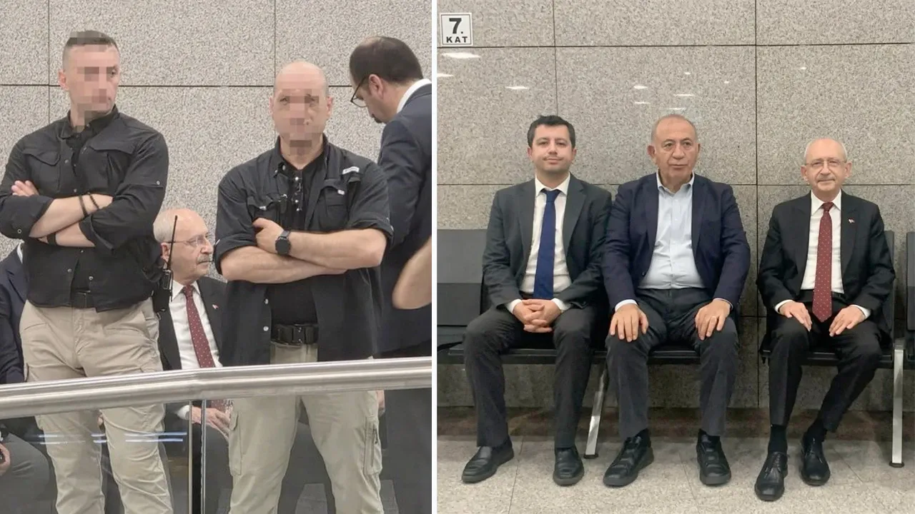 İstanbul Adliyesi'nde Kılıçdaroğlu'na sloganlı protesto
