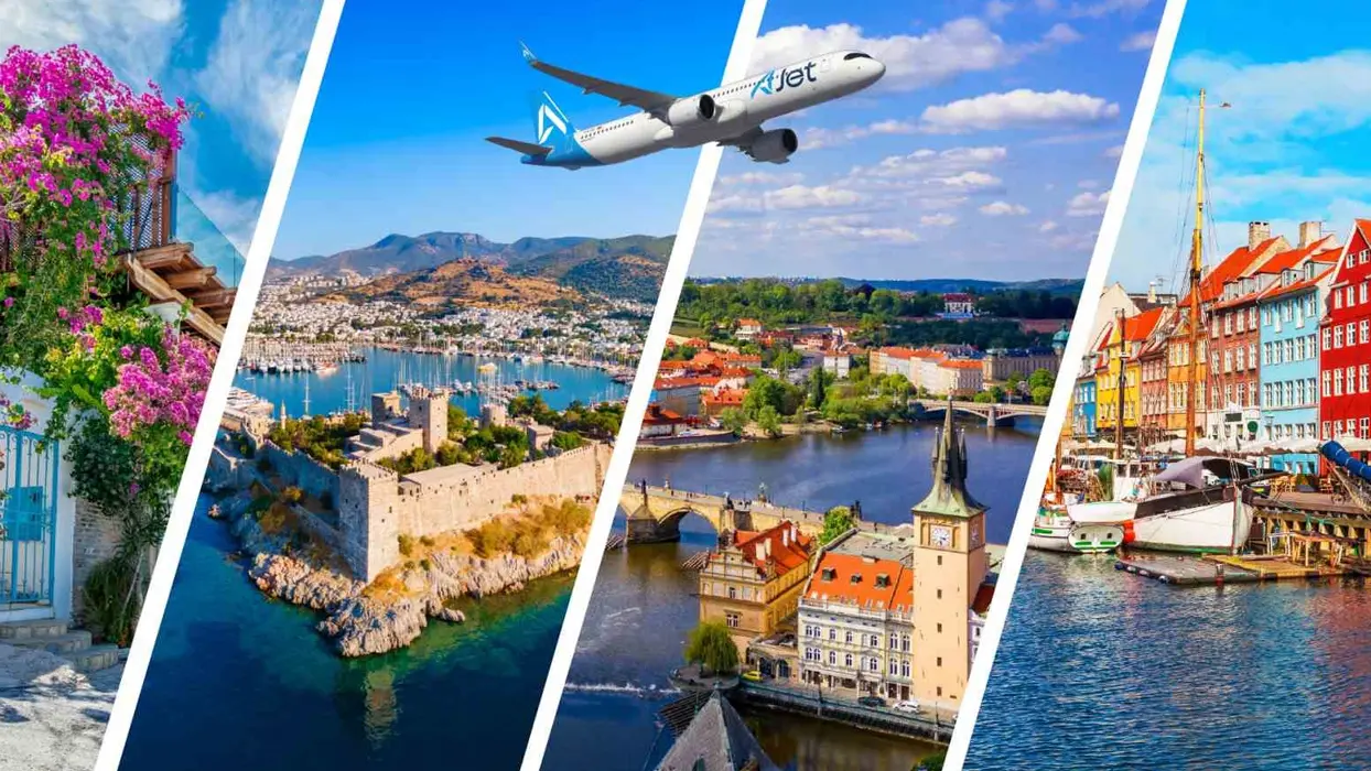 AJet'ten Avrupa çıkarması! Bodrum'dan 13 kente direkt uçuş