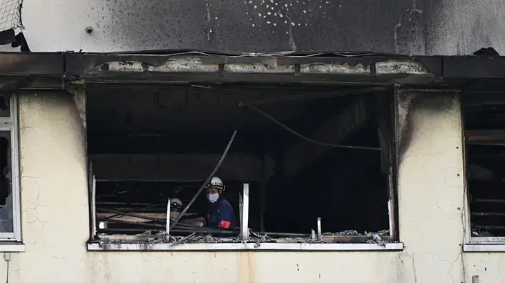 Japonya'da ilkokulda yangın! Acil durum alarmı verildi, yaralılar var