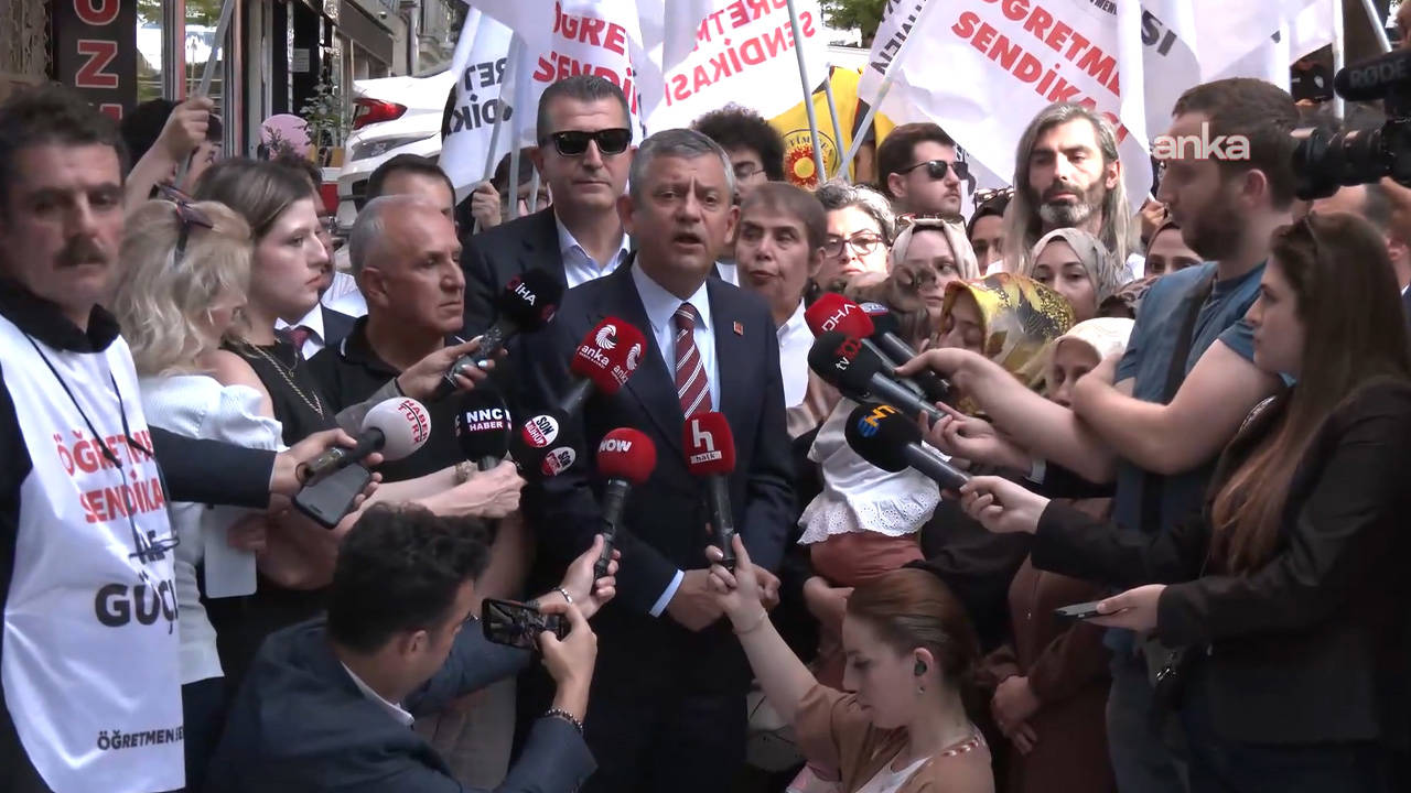 Özel’den öğretmenlere destek ziyareti, Erdoğan’a mülakat hatırlatması: Söz namustur