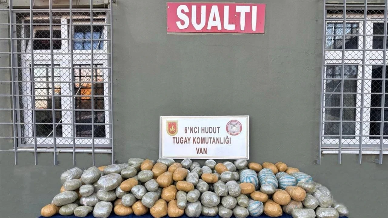 Van hudut hattında uyuşturucu operasyonu