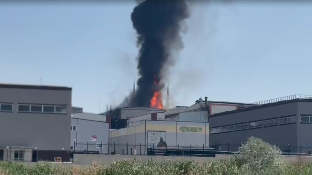Ankara’da fabrika yangını! Çok sayıda ekip müdahale etti