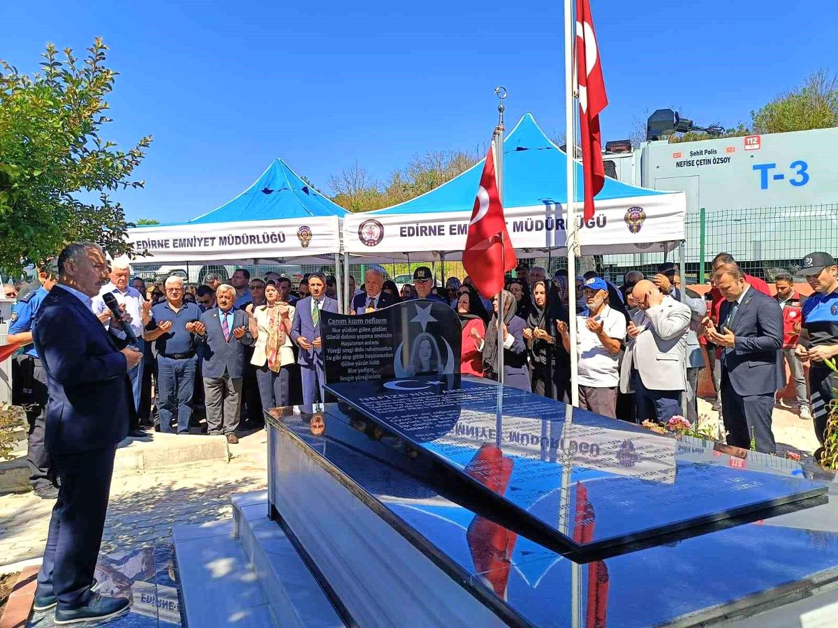 Şehit polis Nefize Çetin Özsoy anıldı
