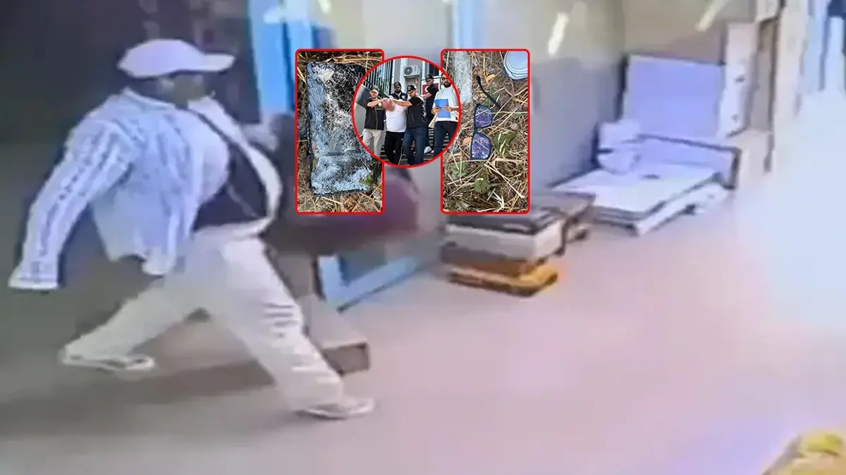 Filmleri aratmayan soygun: Kafasında perukla altın vurgunu