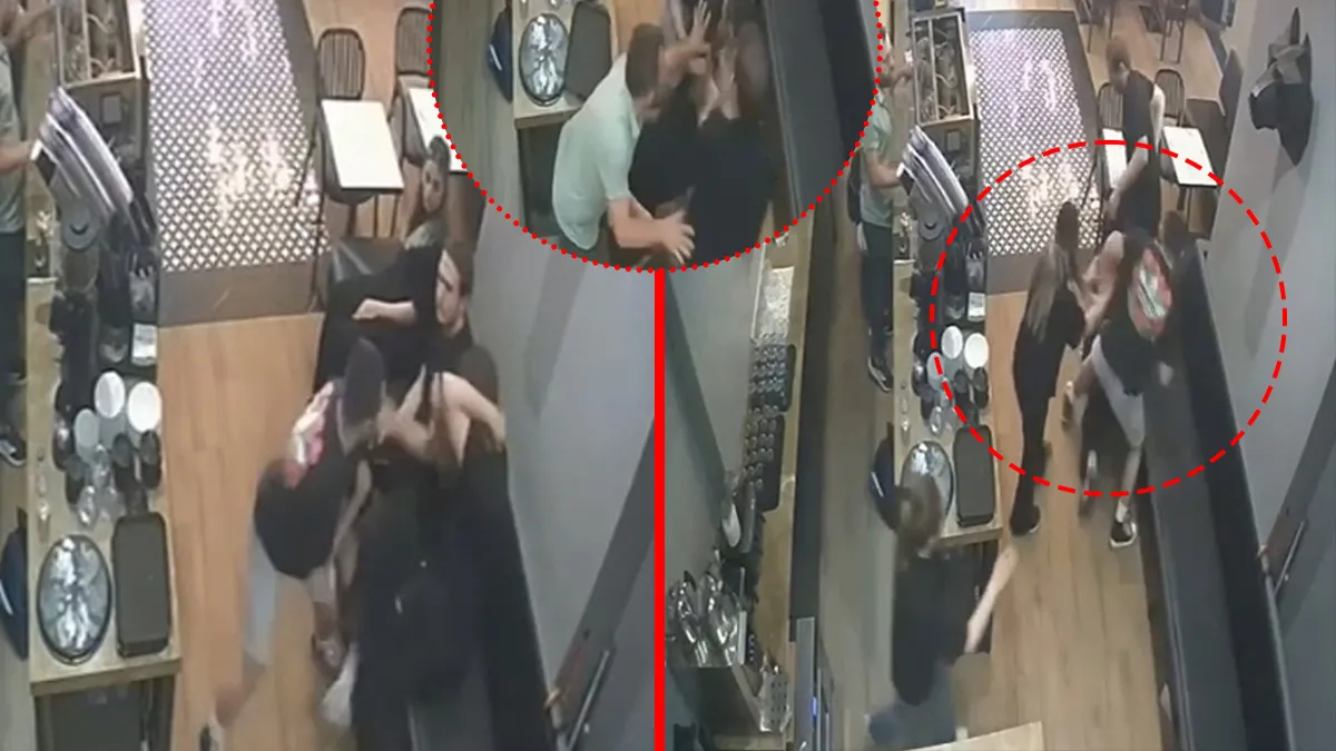 Kadıköy’de dehşet anları! Durduk yere hiçbir şey demeden saldırdı: Kafe çalışanını öldüresiye darp etti!