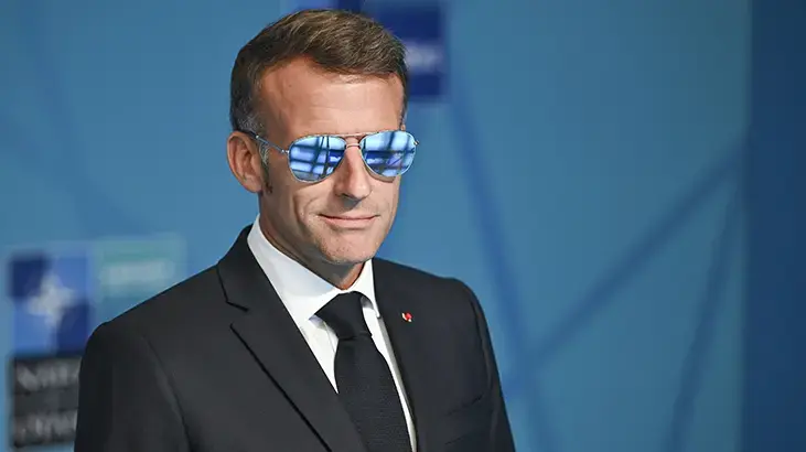 Fransa Cumhurbaşkanı Macron neden güneş gözlüğü takıyor? Sırrı ortaya çıktı