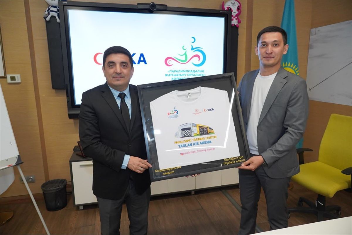 TİKA'dan Kazakistan'daki Paralimpik Eğitim Merkezi'ne spor ekipmanı desteği