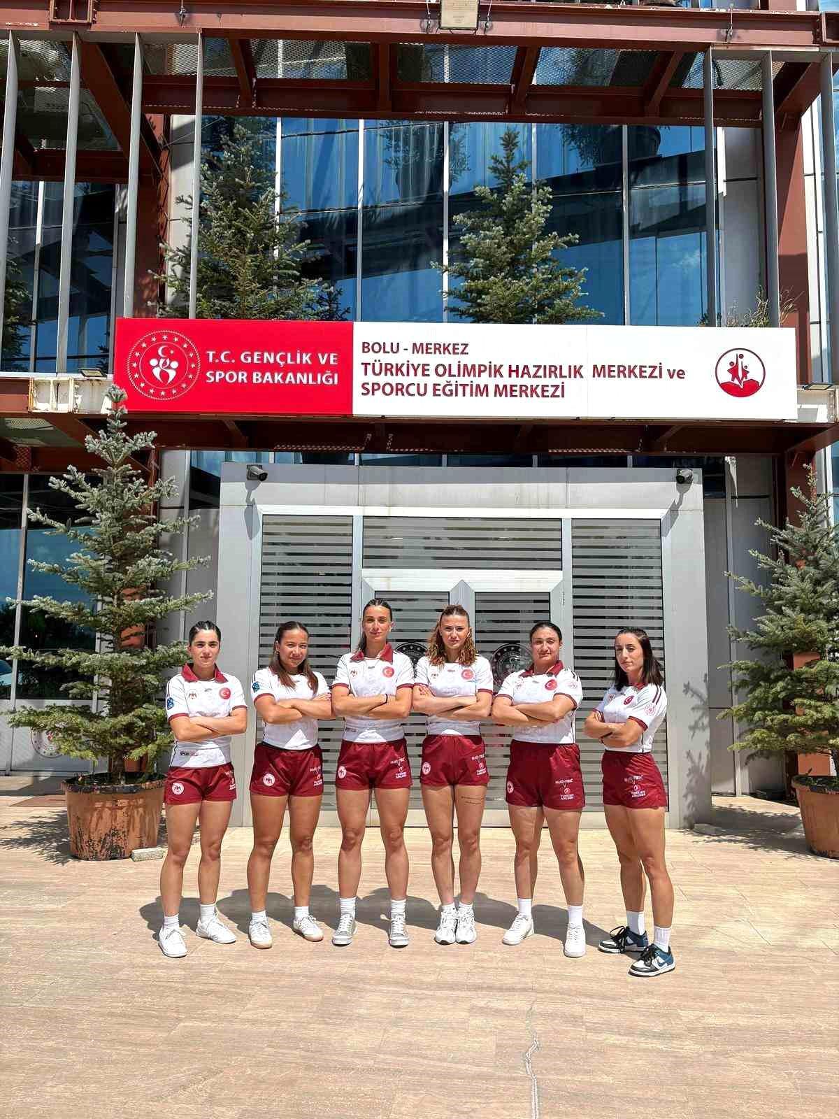 Körfez Gençlerbirliği'nin 6 kadın ragbicisi milli formayla Avrupa sahnesinde