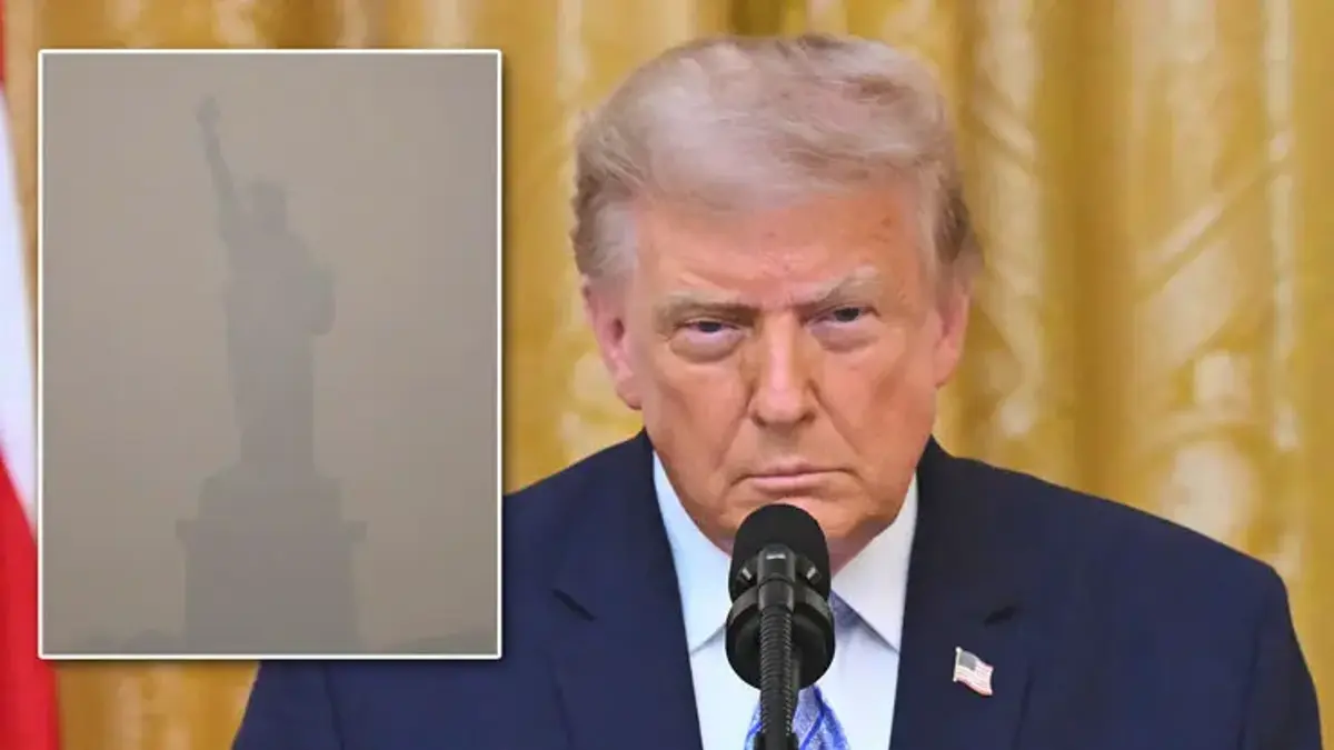 Trump'tan Kanada'ya yangın tehdidi! 'Kirli havanın bedelini gümrükte ödeyecekler'