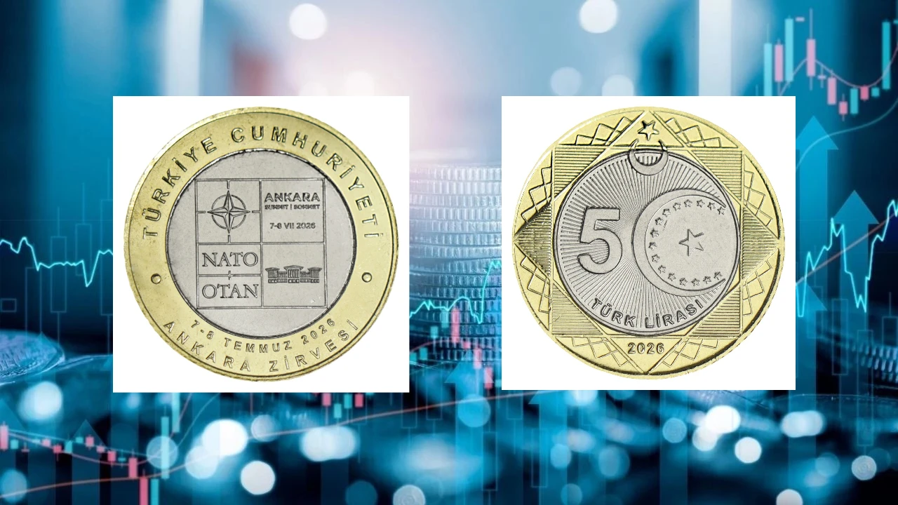 Darphane’den NATO Zirvesi anısına özel 5 lira! Vatandaşın cebine de girecek